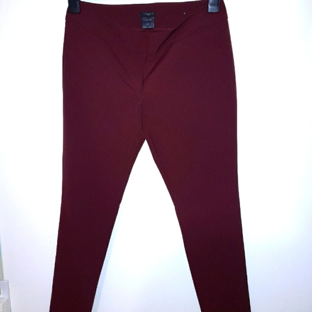 Ann Taylor Burgundy Pants